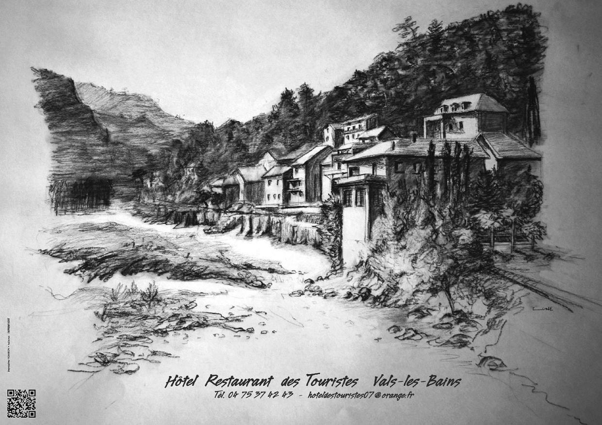 Hotel Restaurant Les Touristes Vals-les-Bains Ngoại thất bức ảnh